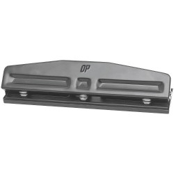 Generic Adjustable Hole Punch, 3 Punch Head(s) - 9/32" Punch Size