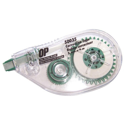 Generic Correction Tape, 0.20" (5 mm) Width x 26.2 ft Length 1 Line(s