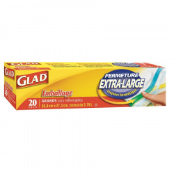 Glad® Reclosable Bag (10" x 11") 20/bx